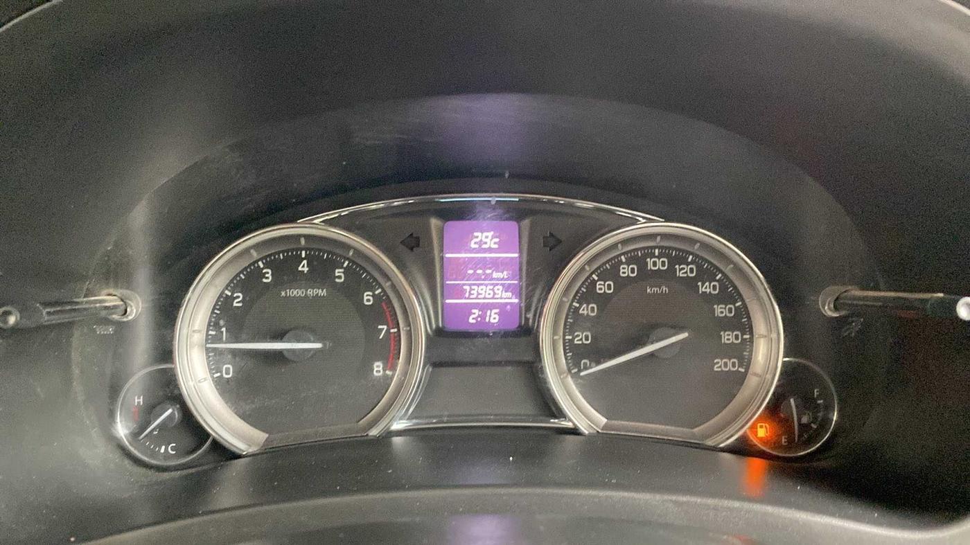 2017 Maruti Ciaz S 1.4 MT PETROL, Petrol, Manual, 73,948 km, Odometer Image