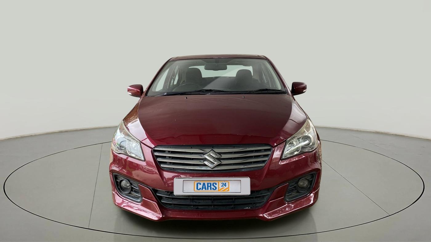 2017 Maruti Ciaz S 1.4 MT PETROL, Petrol, Manual, 73,948 km, Front