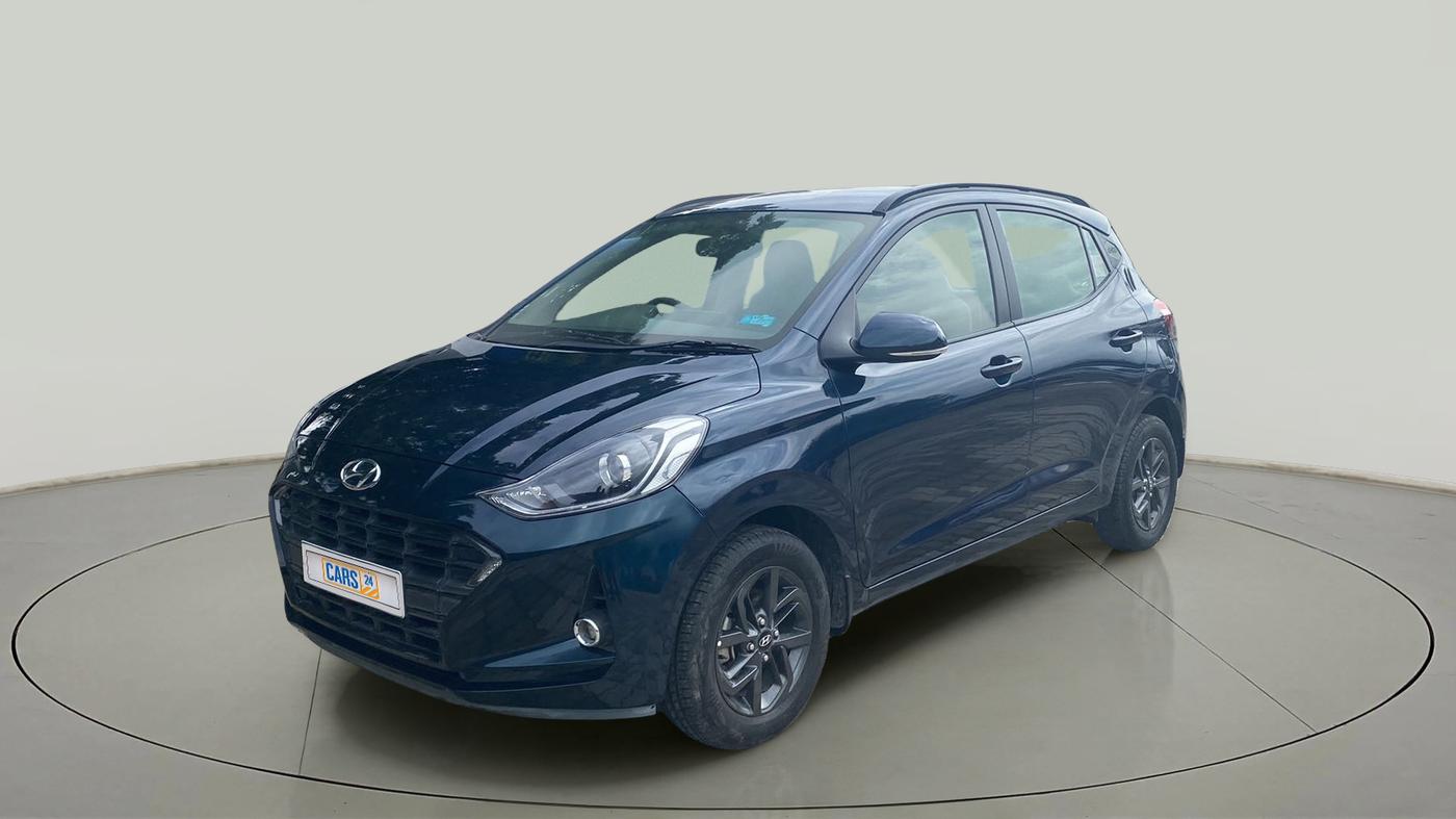 2019 Hyundai GRAND I10 NIOS SPORTZ AMT 1.2 KAPPA VTVT, Petrol, Automatic, 18,291 km, Left Front Diagonal