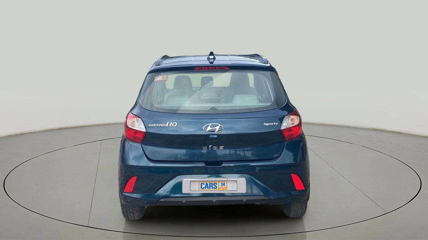 2019 Hyundai GRAND I10 NIOS SPORTZ AMT 1.2 KAPPA VTVT, Petrol, Automatic, 18,291 km, Back/Rear