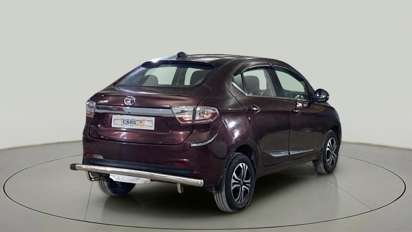 2022 Tata TIGOR XZ PLUS CNG, CNG, Manual, 39,597 km, Right Back Diagonal