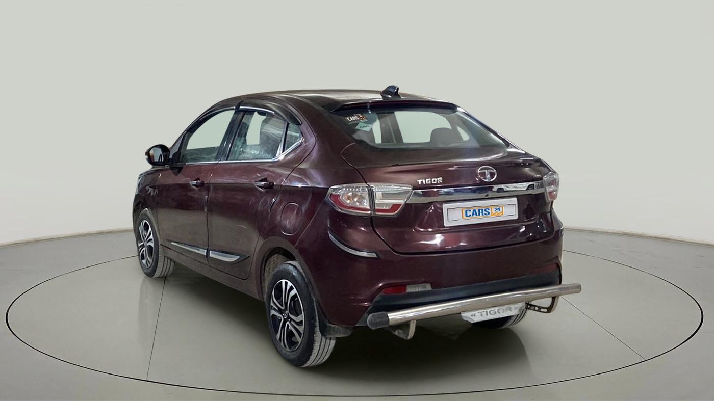 2022 Tata TIGOR XZ PLUS CNG, CNG, Manual, 39,597 km, Left Back Diagonal