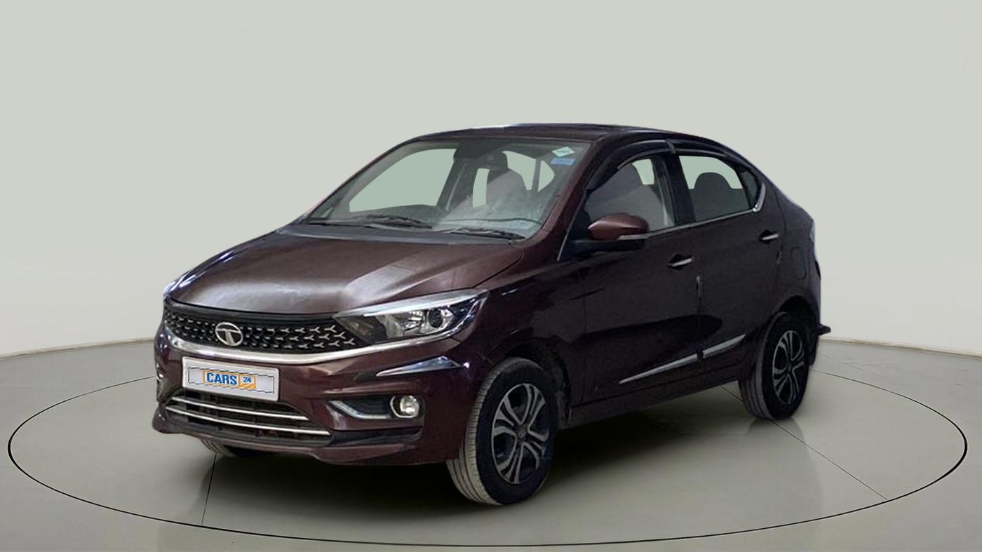 2022 Tata TIGOR XZ PLUS CNG, CNG, Manual, 39,597 km, Left Front Diagonal
