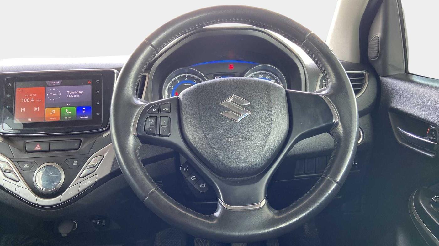 2020 Maruti Baleno ALPHA PETROL 1.2, Petrol, Manual, 41,097 km, Steering Wheel Close Up