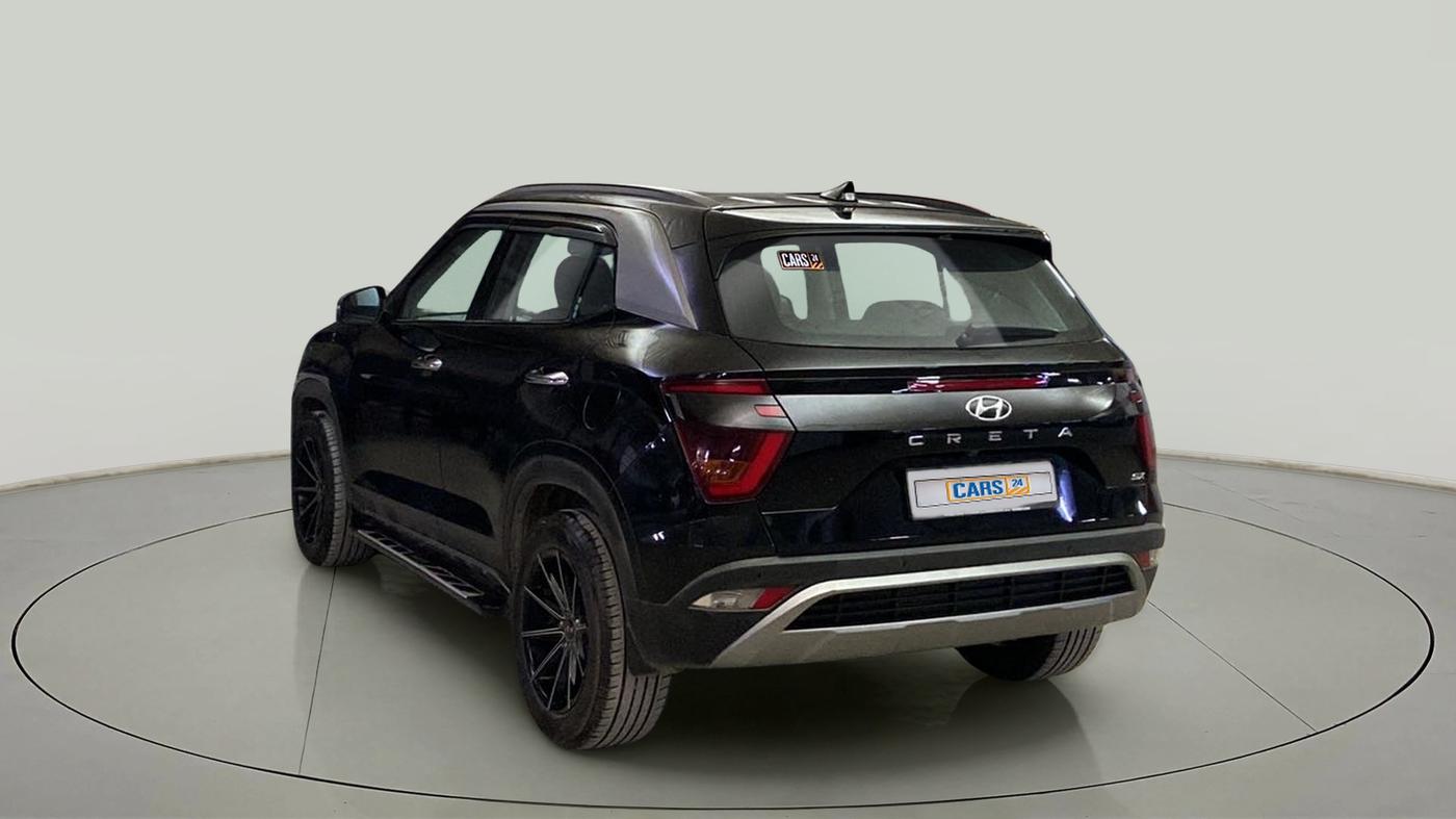2022 Hyundai Creta SX IVT 1.5 PETROL, Petrol, Automatic, 23,516 km, Left Back Diagonal