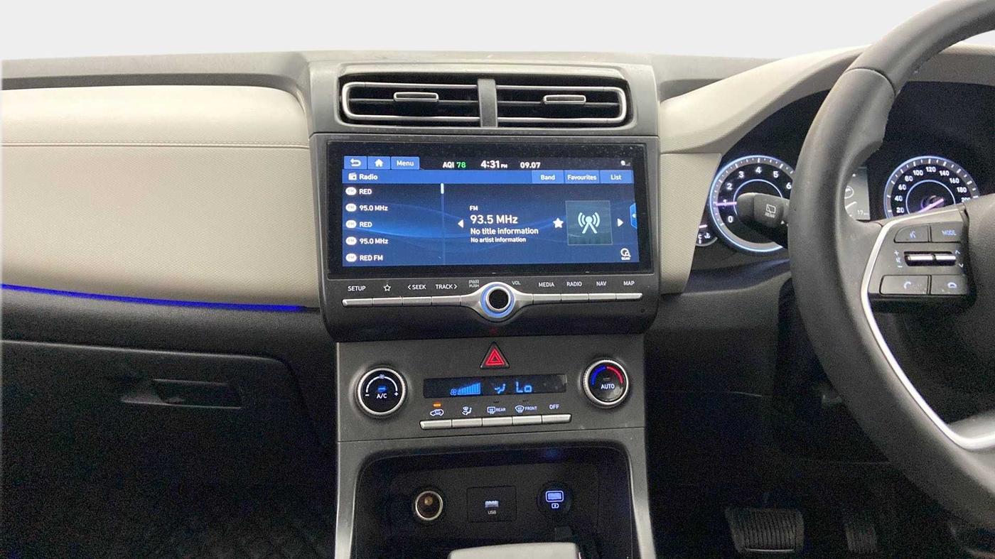 2022 Hyundai Creta SX IVT 1.5 PETROL, Petrol, Automatic, 23,516 km, Air Conditioner
