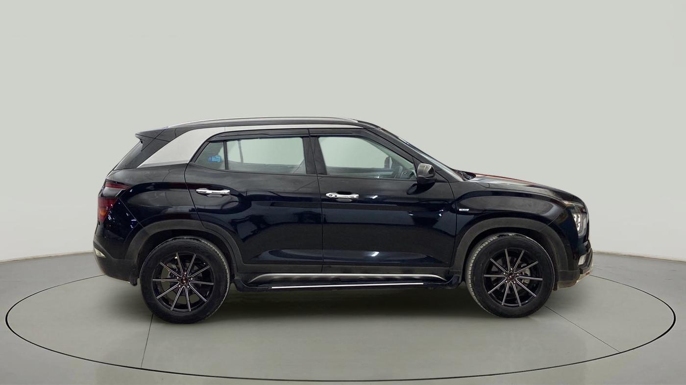 2022 Hyundai Creta SX IVT 1.5 PETROL, Petrol, Automatic, 23,516 km, Right Side View