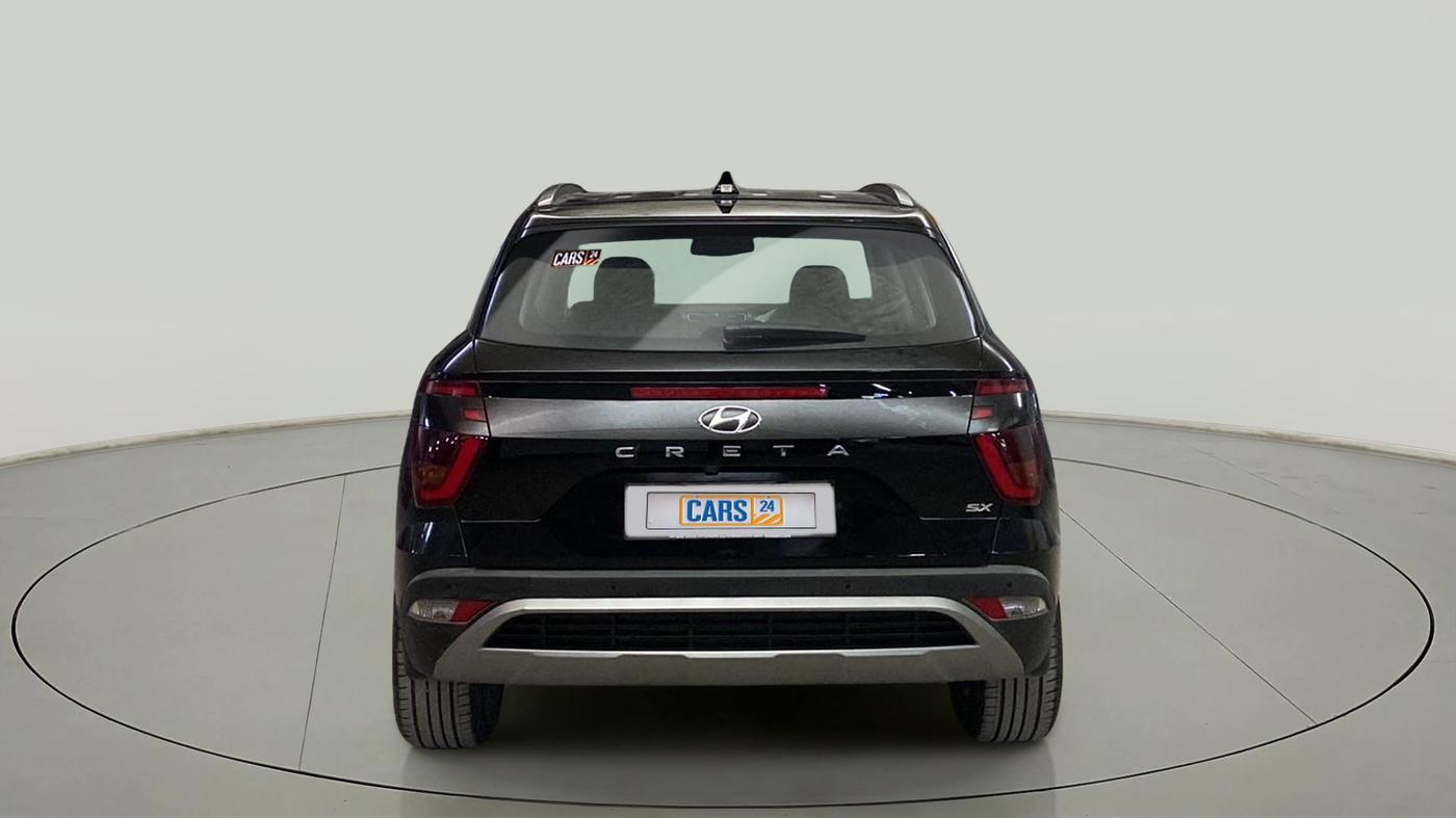 2022 Hyundai Creta SX IVT 1.5 PETROL, Petrol, Automatic, 23,516 km, Back/Rear