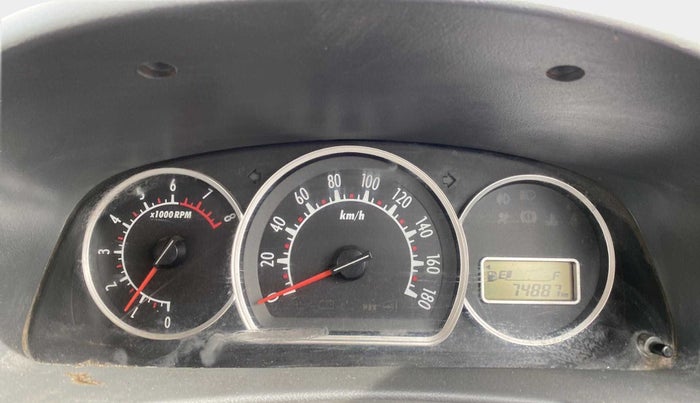 2011 Maruti Alto K10 VXI, Petrol, Manual, 74,886 km, Odometer Image