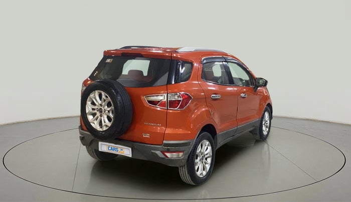 2015 Ford Ecosport TITANIUM 1.5L DIESEL, Diesel, Manual, 1,18,316 km, Right Back Diagonal
