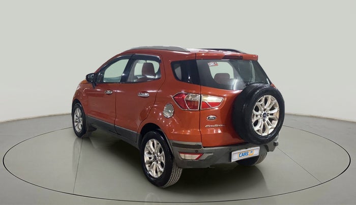 2015 Ford Ecosport TITANIUM 1.5L DIESEL, Diesel, Manual, 1,18,316 km, Left Back Diagonal