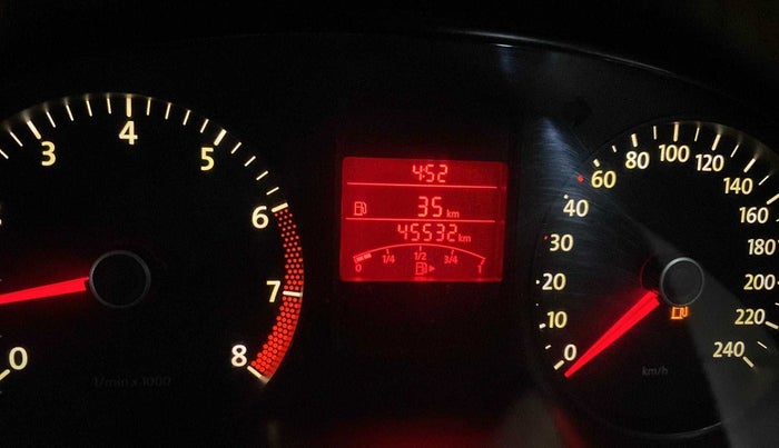 2014 Volkswagen Polo COMFORTLINE 1.2L, Petrol, Manual, 45,517 km, Odometer Image