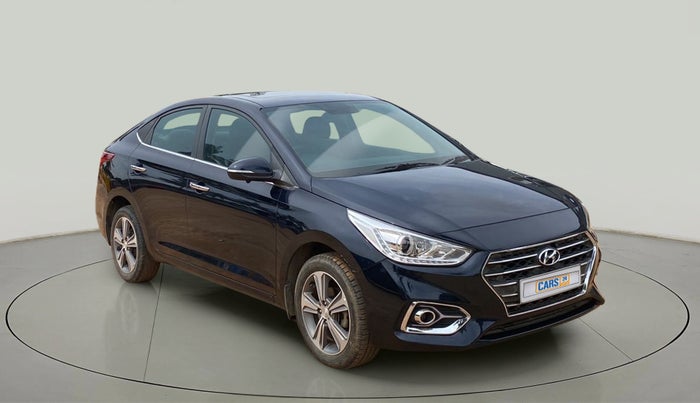 2019 Hyundai Verna 1.6 VTVT SX + AT, Petrol, Automatic, 37,380 km, Right Front Diagonal