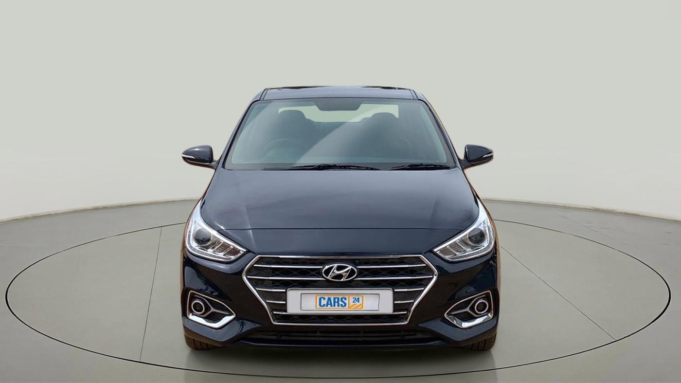 2019 Hyundai Verna 1.6 VTVT SX + AT, Petrol, Automatic, 37,380 km, Front