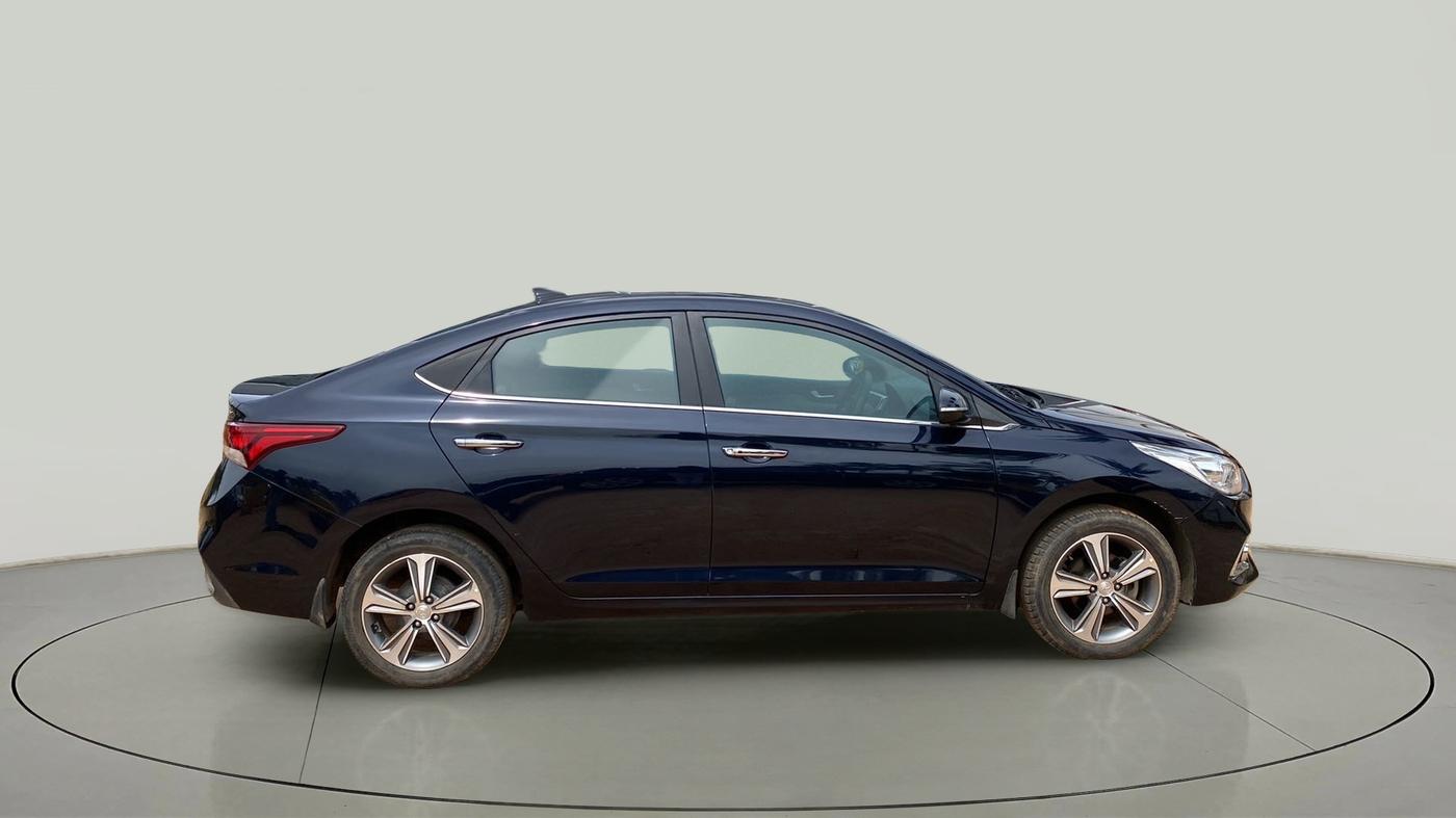 2019 Hyundai Verna 1.6 VTVT SX + AT, Petrol, Automatic, 37,380 km, Right Side View