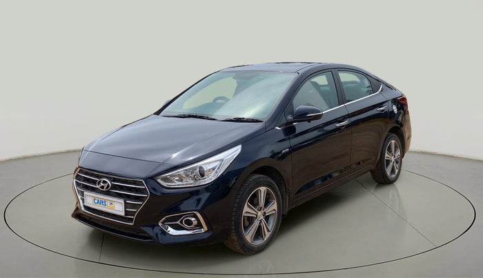 2019 Hyundai Verna 1.6 VTVT SX + AT, Petrol, Automatic, 37,380 km, Left Front Diagonal