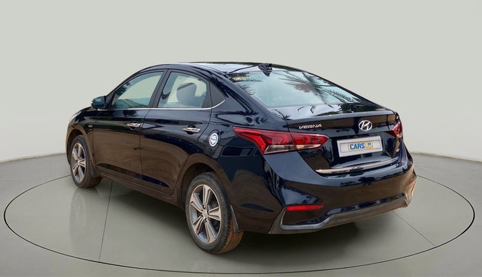 2019 Hyundai Verna 1.6 VTVT SX + AT, Petrol, Automatic, 37,380 km, Left Back Diagonal