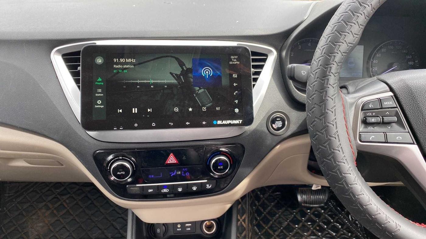 2019 Hyundai Verna 1.6 VTVT SX + AT, Petrol, Automatic, 37,380 km, Air Conditioner