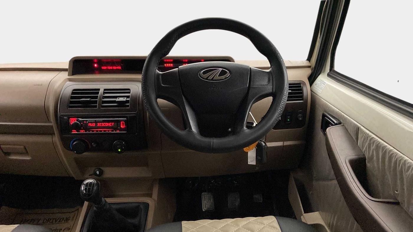 2022 Mahindra Bolero B6, Diesel, Manual, 22,038 km, Steering Wheel Close Up