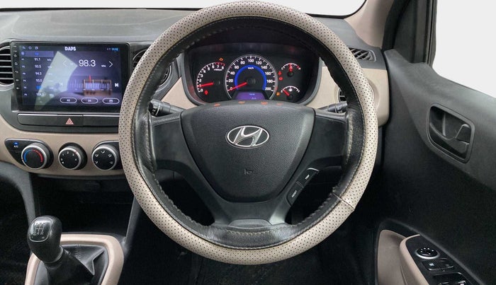 2015 Hyundai Grand i10 MAGNA 1.2 KAPPA VTVT, Petrol, Manual, 41,717 km, Steering Wheel Close Up