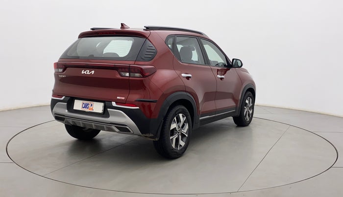 2022 KIA SONET HTX 1.0 IMT, Petrol, Manual, 10,624 km, Right Back Diagonal