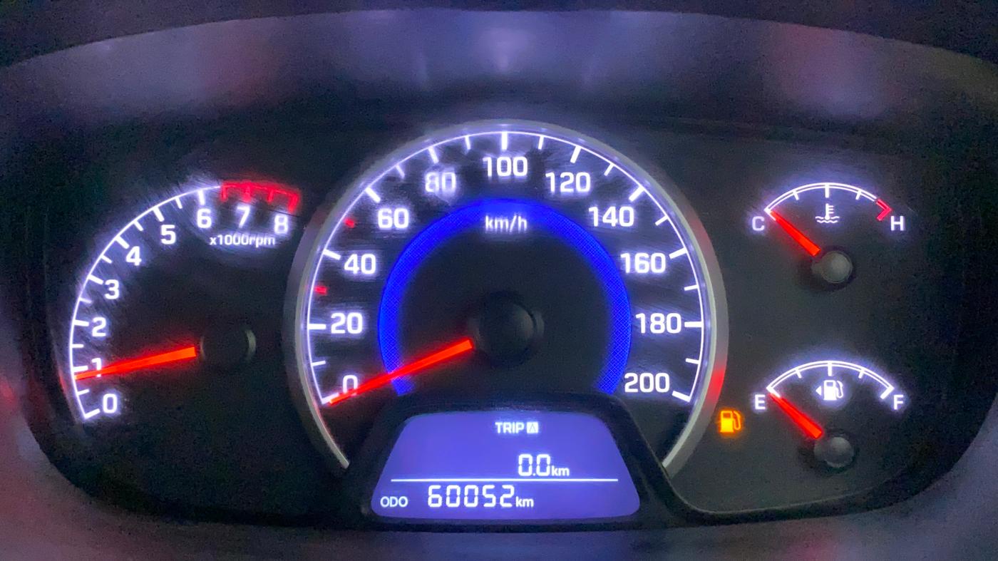 2017 Hyundai Grand i10 SPORTZ (O) 1.2 KAPPA VTVT, Petrol, Manual, 60,103 km, Odometer Image