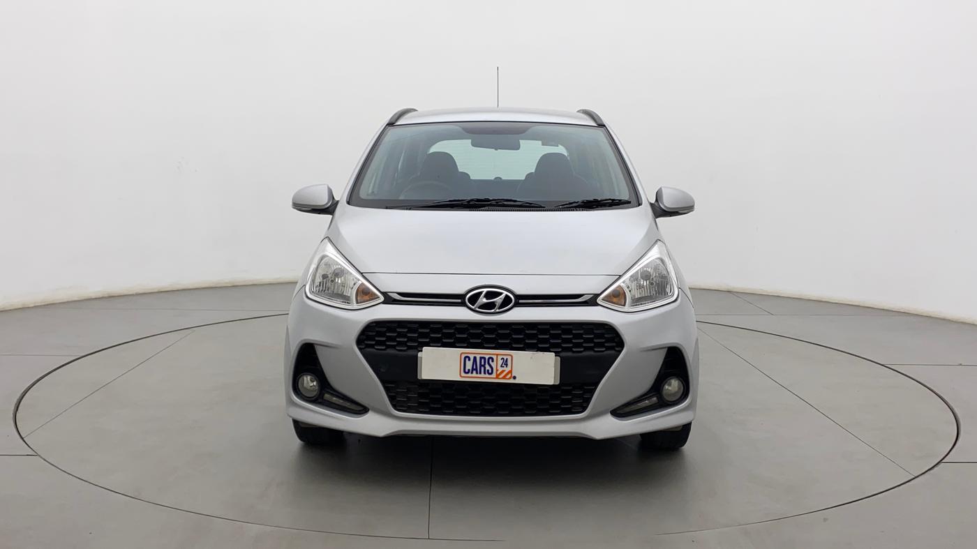 2017 Hyundai Grand i10 SPORTZ (O) 1.2 KAPPA VTVT, Petrol, Manual, 60,103 km, Front