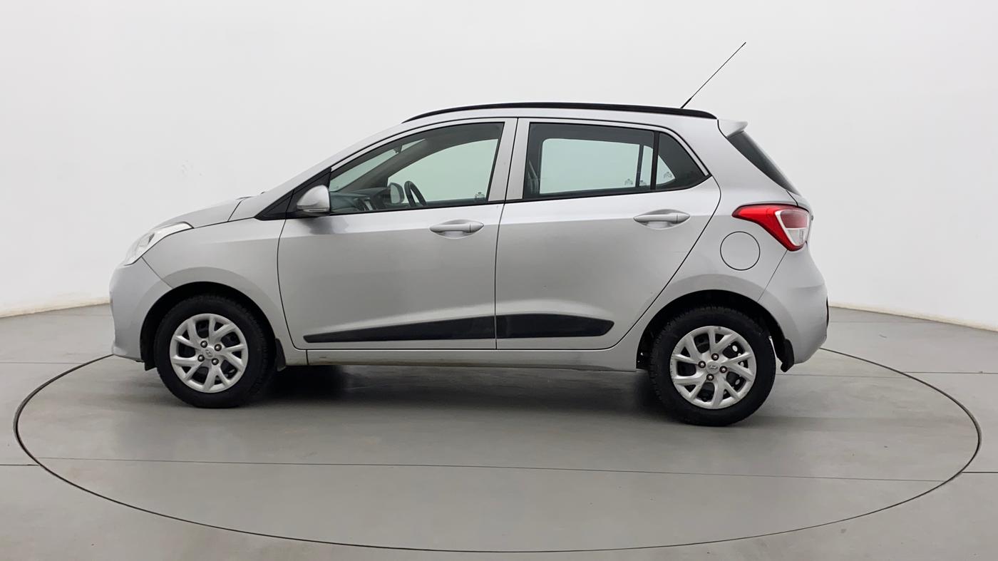 2017 Hyundai Grand i10 SPORTZ (O) 1.2 KAPPA VTVT, Petrol, Manual, 60,103 km, Left Side