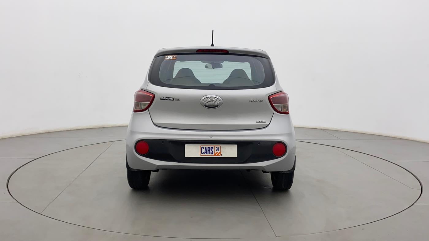2017 Hyundai Grand i10 SPORTZ 1.2 KAPPA VTVT, Petrol, Manual, 55,110 km, Back/Rear