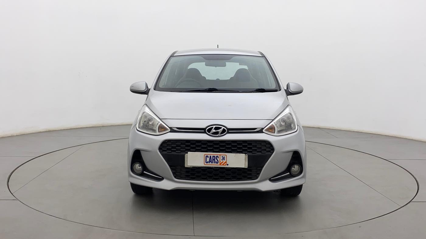 2017 Hyundai Grand i10 SPORTZ 1.2 KAPPA VTVT, Petrol, Manual, 55,110 km, Front