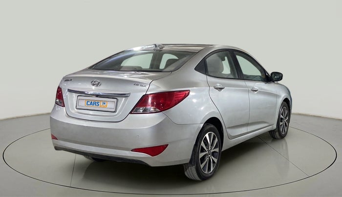2016 Hyundai Verna 1.6 VTVT SX, Petrol, Manual, 49,558 km, Right Back Diagonal