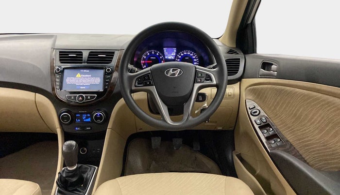 2016 Hyundai Verna 1.6 VTVT SX, Petrol, Manual, 49,558 km, Steering Wheel Close Up