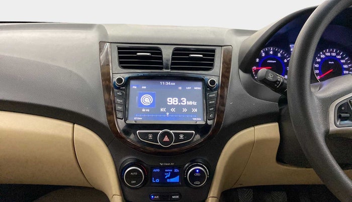 2016 Hyundai Verna 1.6 VTVT SX, Petrol, Manual, 49,558 km, Air Conditioner