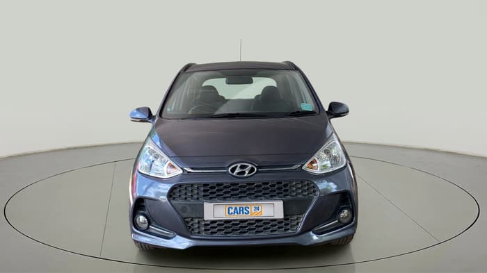 2018 Hyundai Grand i10 SPORTZ AT 1.2 KAPPA VTVT, Petrol, Automatic, 27,211 km, Front
