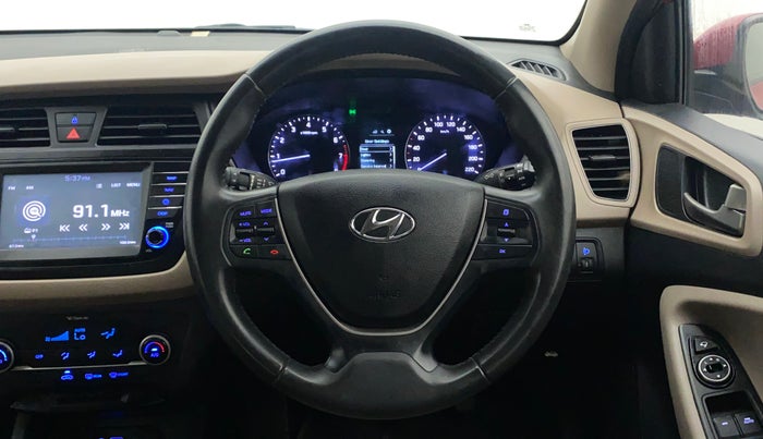 2017 Hyundai Elite i20 ASTA 1.2 (O), Petrol, Manual, 31,091 km, Steering Wheel Close Up