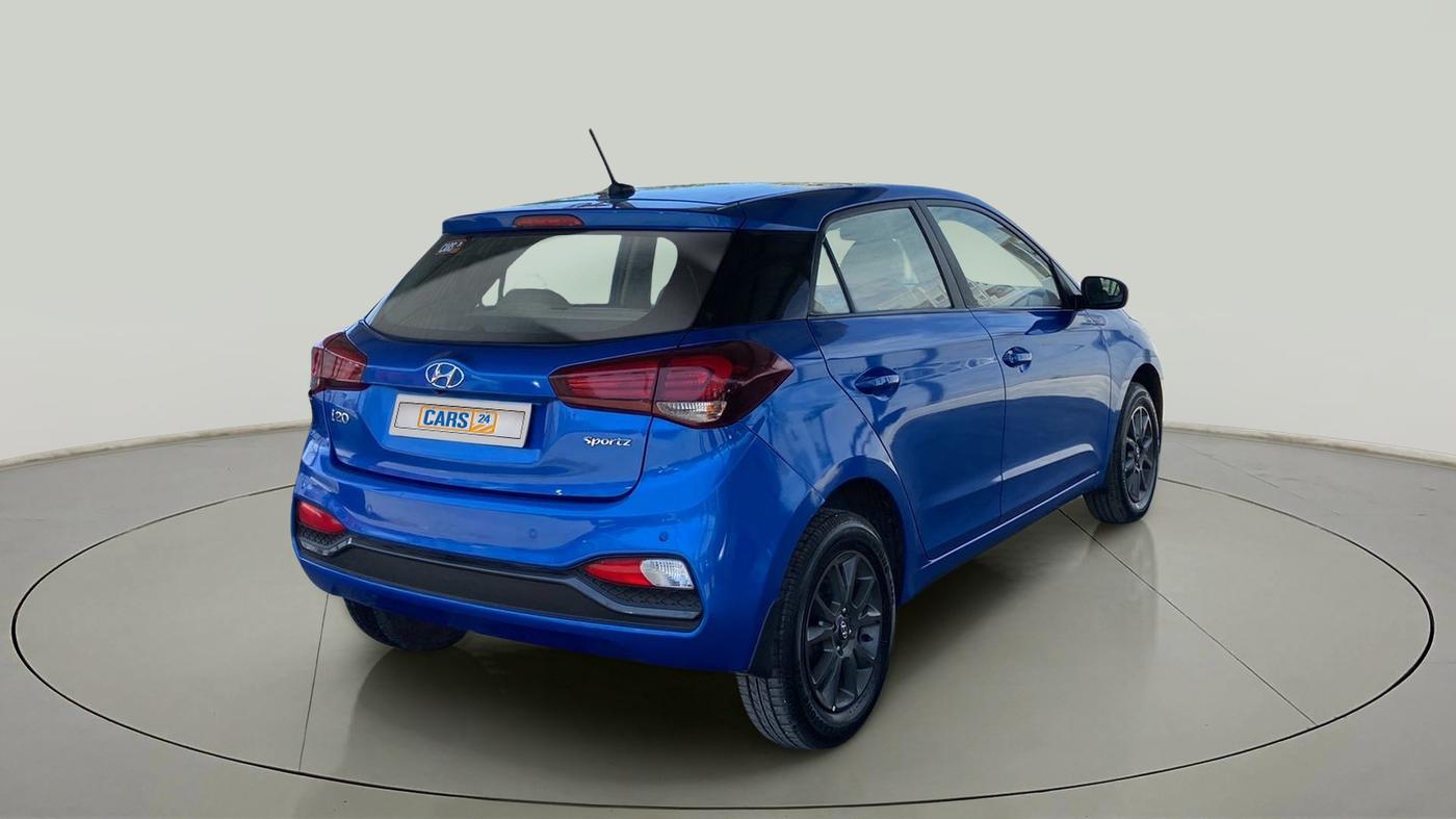 2019 Hyundai Elite i20 SPORTZ PLUS 1.4 CRDI, Diesel, Manual, 17,305 km, Right Back Diagonal