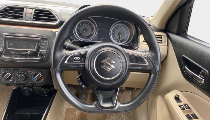 2018 Maruti Dzire VXI, Petrol, Manual, 56,617 km, Steering Wheel Close Up