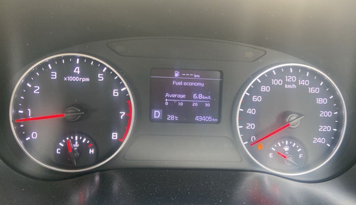 2019 KIA SELTOS HTX IVT 1.5 PETROL, Petrol, Automatic, 43,392 km, Odometer Image