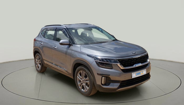 2019 KIA SELTOS HTX IVT 1.5 PETROL, Petrol, Automatic, 43,392 km, Right Front Diagonal