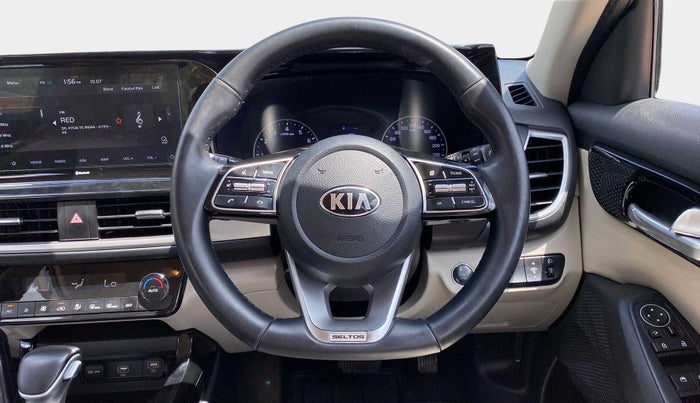2019 KIA SELTOS HTX IVT 1.5 PETROL, Petrol, Automatic, 43,392 km, Steering Wheel Close Up