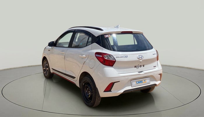 2022 Hyundai GRAND I10 NIOS SPORTZ 1.0 TURBO GDI, Petrol, Manual, 17,693 km, Left Back Diagonal