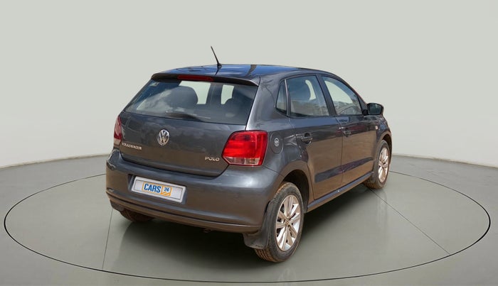 2013 Volkswagen Polo HIGHLINE1.2L, Petrol, Manual, 75,495 km, Right Back Diagonal
