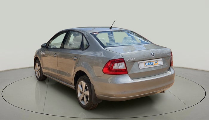 2016 Skoda Rapid 1.6 MPI STYLE AT, Petrol, Automatic, 35,416 km, Left Back Diagonal