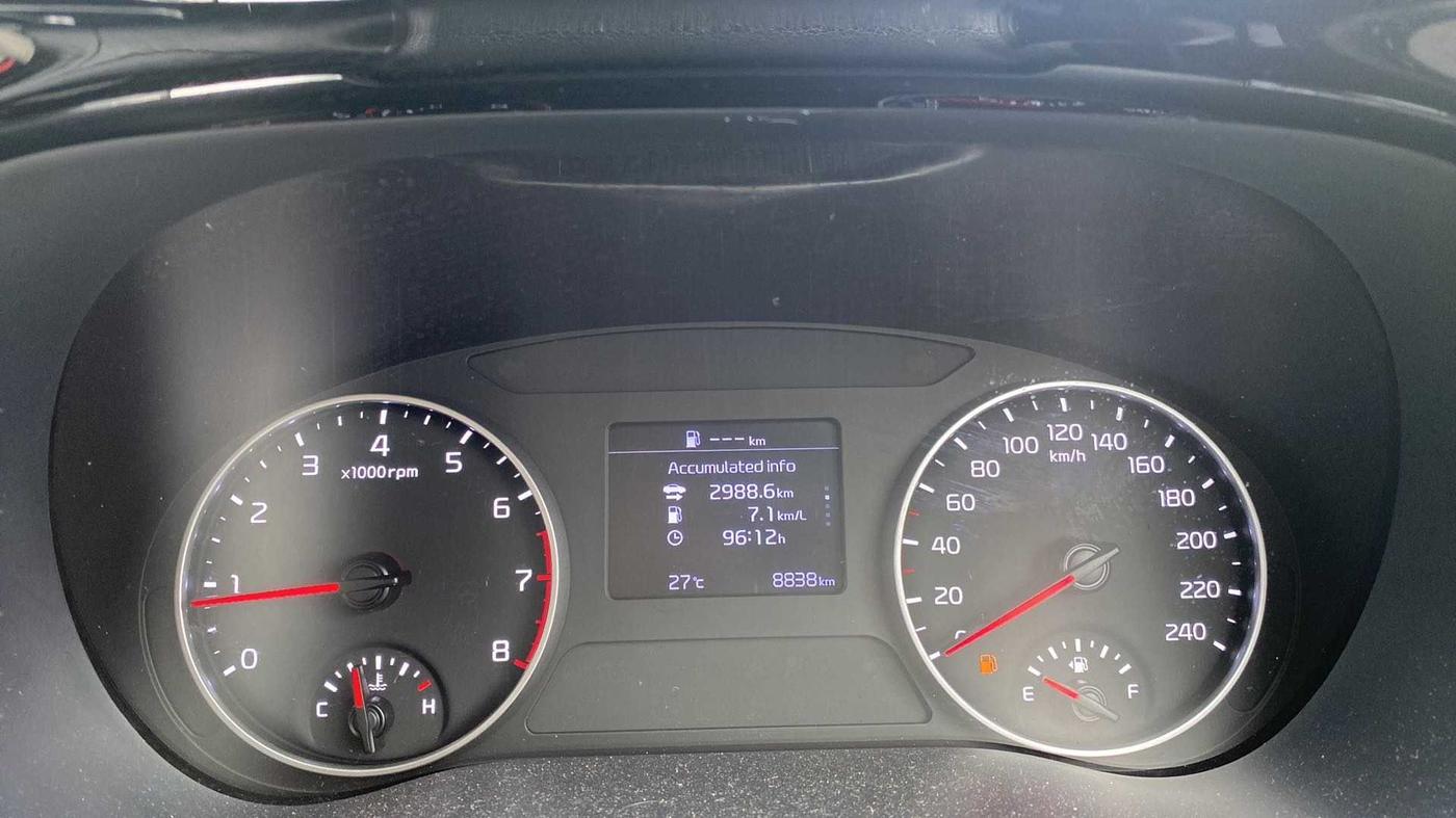 2022 KIA SELTOS GTX (O) 1.4, Petrol, Manual, 8,827 km, Odometer Image