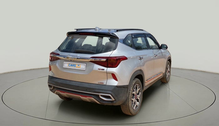 2022 KIA SELTOS GTX (O) 1.4, Petrol, Manual, 8,827 km, Right Back Diagonal