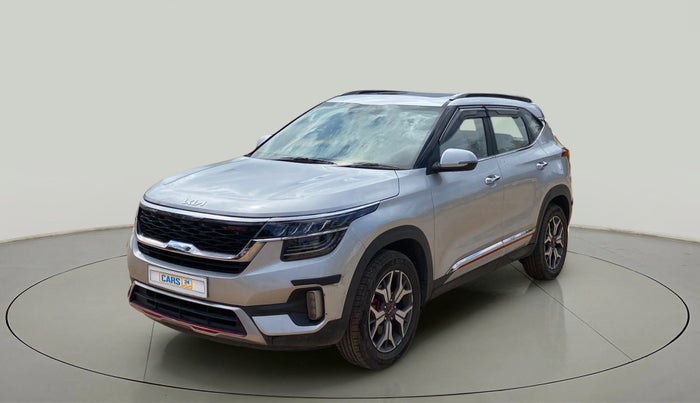 2022 KIA SELTOS GTX (O) 1.4, Petrol, Manual, 8,827 km, Left Front Diagonal
