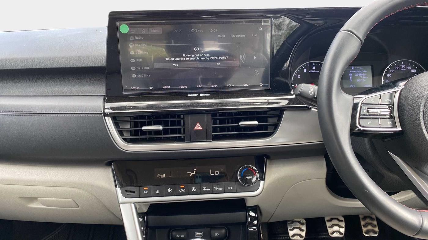 2022 KIA SELTOS GTX (O) 1.4, Petrol, Manual, 8,827 km, Air Conditioner