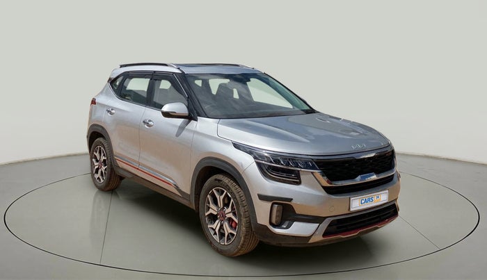 2022 KIA SELTOS GTX (O) 1.4, Petrol, Manual, 8,827 km, Right Front Diagonal