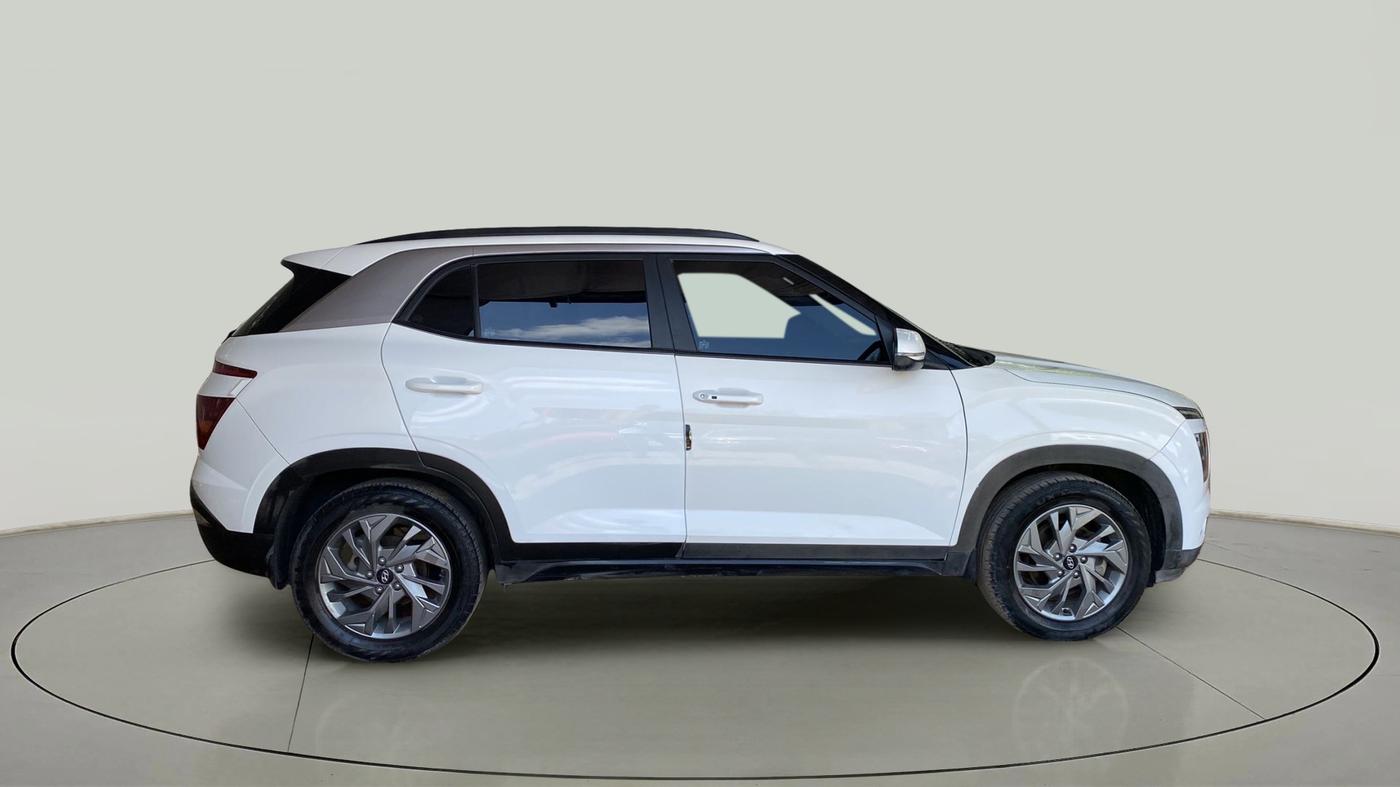 2021 Hyundai Creta SX (O) 1.4 TURBO DCT, Petrol, Automatic, 51,190 km, Right Side View