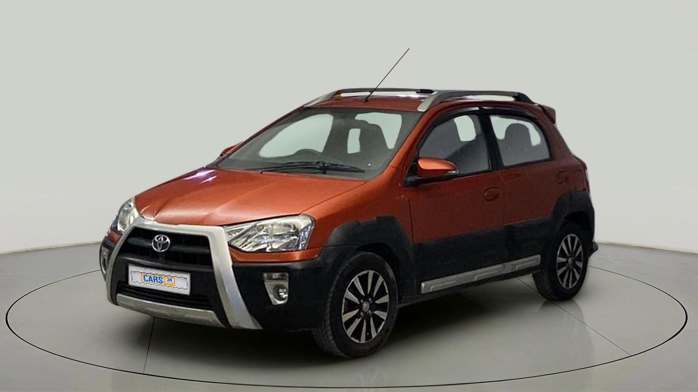 2015 Toyota Etios CROSS 1.2 G, Petrol, Manual, 45,032 km, Left Front Diagonal